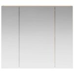 vidaXL Kúpeľňová zrkadlová skrinka Sonoma dub 80 x 14.5 x 70 cm – Obrázok 5