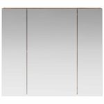vidaXL Kúpeľňová zrkadlová skrinka Staré drevo 80 x 14.5 x 70 cm – Obrázok 5