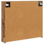 vidaXL Kúpeľňová zrkadlová skrinka Staré drevo 80 x 14.5 x 70 cm – Obrázok 8