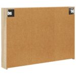 vidaXL Kúpeľňová zrkadlová skrinka Sonoma dub 100 x 14,5 x 70 cm – Obrázok 8