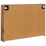 vidaXL Kúpeľňová zrkadlová skrinka Staré drevo 100 x 14,5 x 70 cm – Obrázok 8