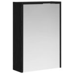 vidaXL Kúpeľňová zrkadlová skrinka Čierny dub 43 x 16 x 62.5 cm – Obrázok 2