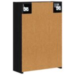 vidaXL Kúpeľňová zrkadlová skrinka Čierny dub 43 x 16 x 62.5 cm – Obrázok 8