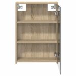 vidaXL Kúpeľňová zrkadlová skrinka Sonoma dub 43 x 16 x 62.5 cm – Obrázok 6