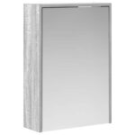 vidaXL Kúpeľňová zrkadlová skrinka Sivý Sonoma 43 x 16 x 62.5 cm – Obrázok 2