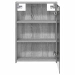 vidaXL Kúpeľňová zrkadlová skrinka Sivý Sonoma 43 x 16 x 62.5 cm – Obrázok 6