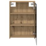 vidaXL Kúpeľňová zrkadlová skrinka Remeselnícky dub 43 x 16 x 62.5 cm – Obrázok 6