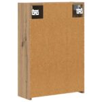 vidaXL Kúpeľňová zrkadlová skrinka Remeselnícky dub 43 x 16 x 62.5 cm – Obrázok 8