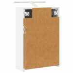 vidaXL Kúpeľňová zrkadlová skrinka s poličkou Biela 43 x 16 x 62.5 cm – Obrázok 9