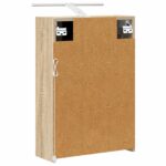 vidaXL Kúpeľňová zrkadlová skrinka Sonoma dub 43 x 16 x 62.5 cm – Obrázok 9
