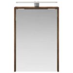 vidaXL Kúpeľňová zrkadlová skrinka Dymová dub 43 x 16 x 62.5 cm – Obrázok 6