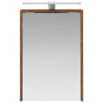 vidaXL Kúpeľňová zrkadlová skrinka Staré drevo 43 x 16 x 62.5 cm – Obrázok 6