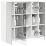 vidaXL Kúpeľňová zrkadlová skrinka Biela 63,5 x 16 x 62,5 cm – Obrázok 3
