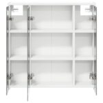 vidaXL Kúpeľňová zrkadlová skrinka Biela 63,5 x 16 x 62,5 cm – Obrázok 6