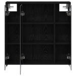 vidaXL Kúpeľňová zrkadlová skrinka Čierny dub 63,5 x 16 x 62,5 cm – Obrázok 6