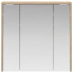 vidaXL Kúpeľňová zrkadlová skrinka Sonoma dub 63,5 x 16 x 62,5 cm – Obrázok 5