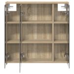 vidaXL Kúpeľňová zrkadlová skrinka Sonoma dub 63,5 x 16 x 62,5 cm – Obrázok 6