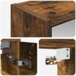 vidaXL Kúpeľňová zrkadlová skrinka Dymová dub 63,5 x 16 x 62,5 cm – Obrázok 9