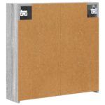 vidaXL Kúpeľňová zrkadlová skrinka Sivý Sonoma 63,5 x 16 x 62,5 cm – Obrázok 8