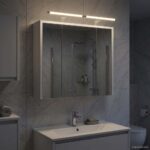 vidaXL Kúpeľňová zrkadlová skrinka Biela 63,5 x 16 x 62,5 cm – Obrázok 4