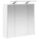 vidaXL Kúpeľňová zrkadlová skrinka Biela 63,5 x 16 x 62,5 cm – Obrázok 5