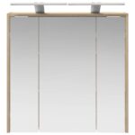 vidaXL Kúpeľňová zrkadlová skrinka Sonoma dub 63,5 x 16 x 62,5 cm – Obrázok 6