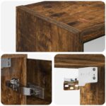 vidaXL Kúpeľňová zrkadlová skrinka Dymová dub 63,5 x 16 x 62,5 cm – Obrázok 10