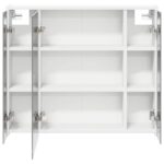 vidaXL Kúpeľňová zrkadlová skrinka Biela 73,5 x 16 x 62,5 cm – Obrázok 6