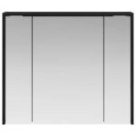 vidaXL Kúpeľňová zrkadlová skrinka Čierny dub 73,5 x 16 x 62,5 cm – Obrázok 5