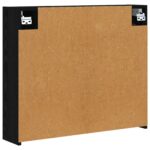 vidaXL Kúpeľňová zrkadlová skrinka Čierny dub 73,5 x 16 x 62,5 cm – Obrázok 8