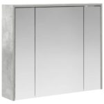 vidaXL Kúpeľňová zrkadlová skrinka Betónová šedá 73,5 x 16 x 62,5 cm – Obrázok 2
