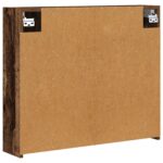 vidaXL Kúpeľňová zrkadlová skrinka Staré drevo 73,5 x 16 x 62,5 cm – Obrázok 8