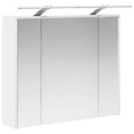 vidaXL Kúpeľňová zrkadlová skrinka Biela 73,5 x 16 x 62,5 cm – Obrázok 5