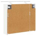 vidaXL Kúpeľňová zrkadlová skrinka Biela 73,5 x 16 x 62,5 cm – Obrázok 9
