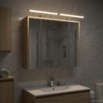 vidaXL Kúpeľňová zrkadlová skrinka Sonoma dub 73,5 x 16 x 62,5 cm – Obrázok 4
