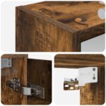 vidaXL Kúpeľňová zrkadlová skrinka Dymová dub 73,5 x 16 x 62,5 cm – Obrázok 10
