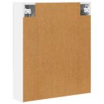 vidaXL Kúpeľňová zrkadlová skrinka s poličkou Biela 60 x 14.5 x 70 cm – Obrázok 8