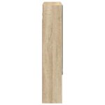 vidaXL Kúpeľňová zrkadlová skrinka Sonoma dub 60 x 14.5 x 70 cm – Obrázok 7