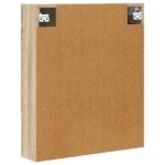 vidaXL Kúpeľňová zrkadlová skrinka Sonoma dub 60 x 14.5 x 70 cm – Obrázok 8