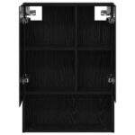 vidaXL Kúpeľňová zrkadlová skrinka Čierny dub 50 x 14,5 x 70 cm – Obrázok 6