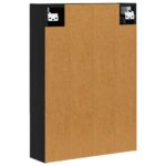 vidaXL Kúpeľňová zrkadlová skrinka Čierny dub 50 x 14,5 x 70 cm – Obrázok 8