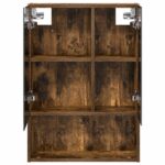 vidaXL Kúpeľňová zrkadlová skrinka Dymová dub 50 x 14,5 x 70 cm – Obrázok 6