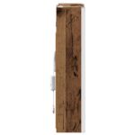 vidaXL Kúpeľňová zrkadlová skrinka Staré drevo 33 x 11,5 x 50 cm – Obrázok 8