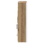 vidaXL Kúpeľňová zrkadlová skrinka Remeselnícky dub 33 x 11,5 x 50 cm – Obrázok 8