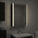 vidaXL Kúpeľňová zrkadlová skrinka Čierny dub 43 x 11,5 x 60,5 cm – Obrázok 4