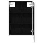 vidaXL Kúpeľňová zrkadlová skrinka Čierny dub 43 x 11,5 x 60,5 cm – Obrázok 7