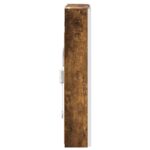 vidaXL Kúpeľňová zrkadlová skrinka Dymová dub 43 x 11,5 x 60,5 cm – Obrázok 8