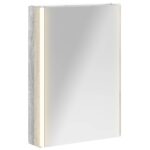 vidaXL Kúpeľňová zrkadlová skrinka Sivý Sonoma 43 x 11,5 x 60,5 cm – Obrázok 2