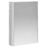 vidaXL Kúpeľňová zrkadlová skrinka Sivý Sonoma 43 x 11,5 x 60,5 cm – Obrázok 5