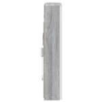 vidaXL Kúpeľňová zrkadlová skrinka Sivý Sonoma 43 x 11,5 x 60,5 cm – Obrázok 8